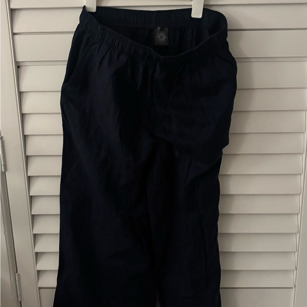 Women's Navy linen pants